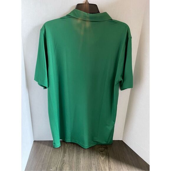 Waggle Green Gold polo with Yellow DUDE embroidered logo on‎ left chest A24 - Picture 5 of 5